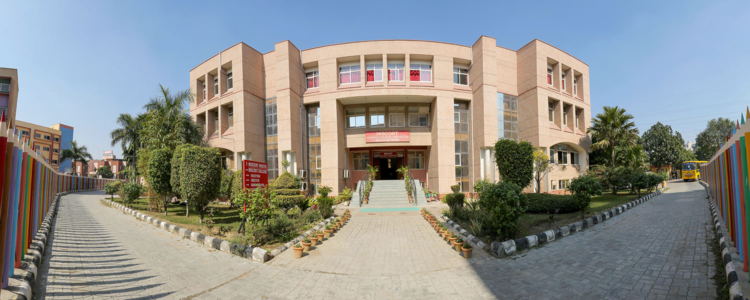 NISCORT Media College Historic Campus Enclave in Vaishali, NCR Delhi
